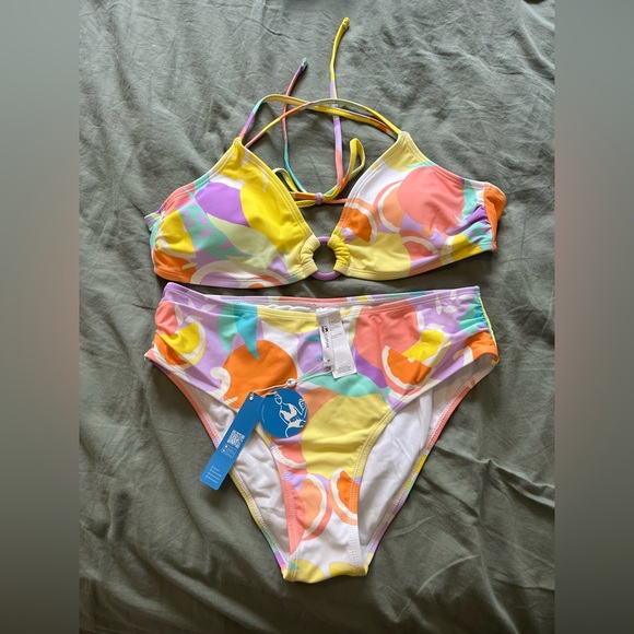 Cupshe Brand New Multi Color Bathing Suit - Picture 2 of 5